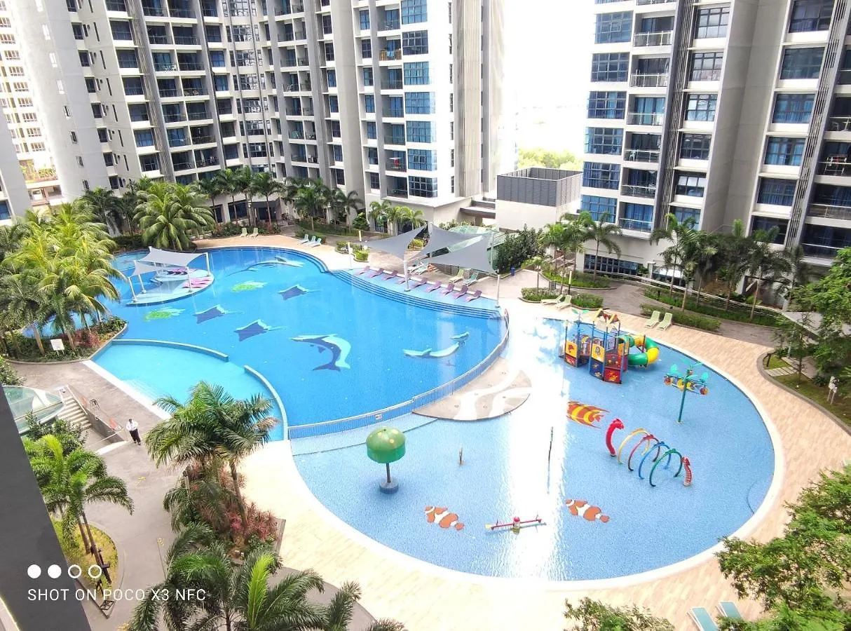Atlantis Homestay Pool View 1210 Малакка Апартаменты